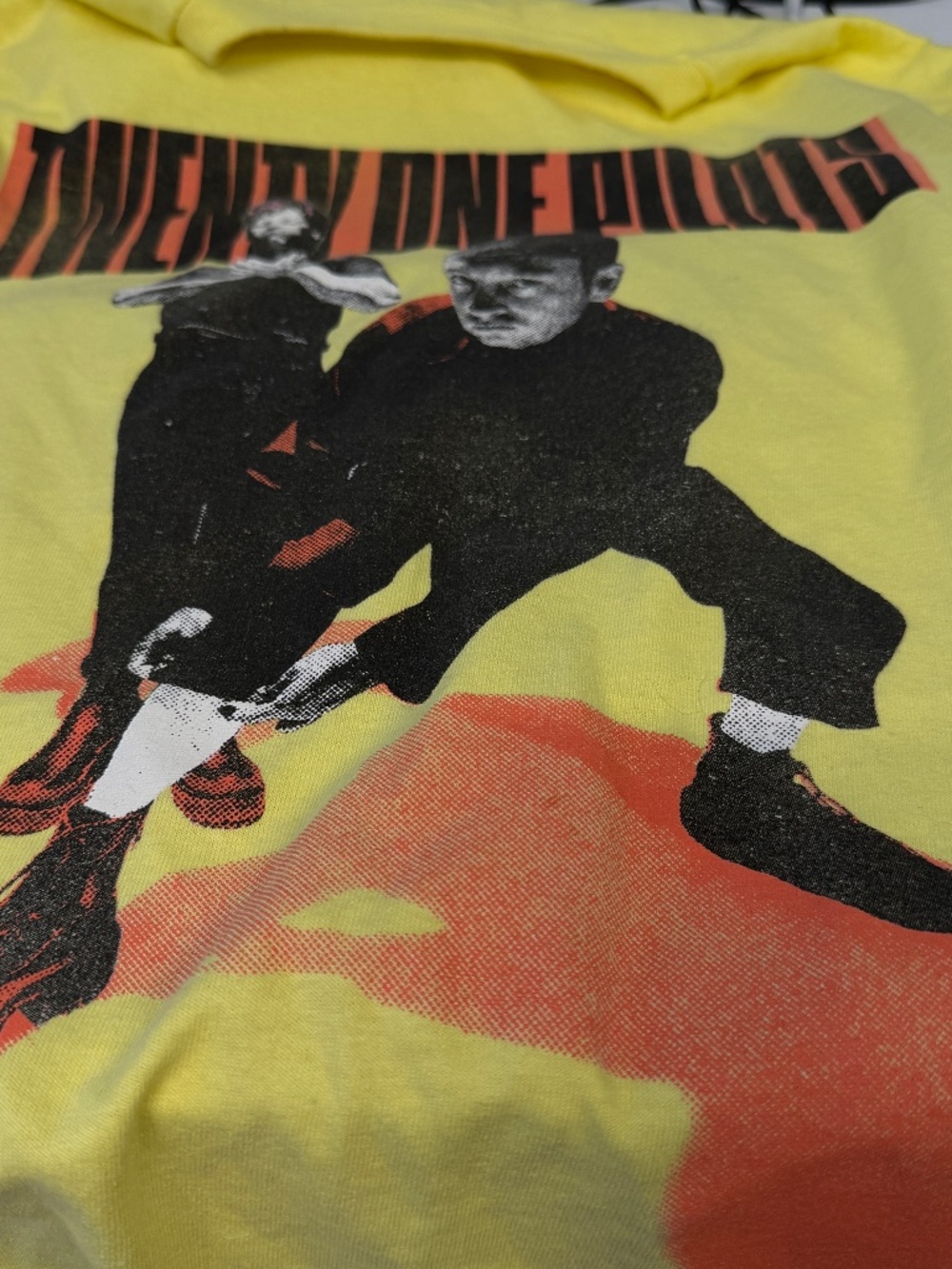 Twenty One Pilots Clancy Tour Yellow Shirt (Small)